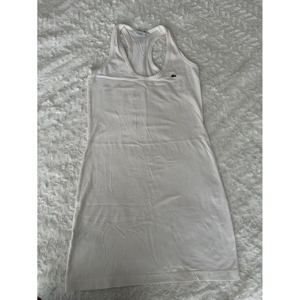 Lacoste Women's Sport Racerback Jersey Mini Dress - Picture 3 of 3